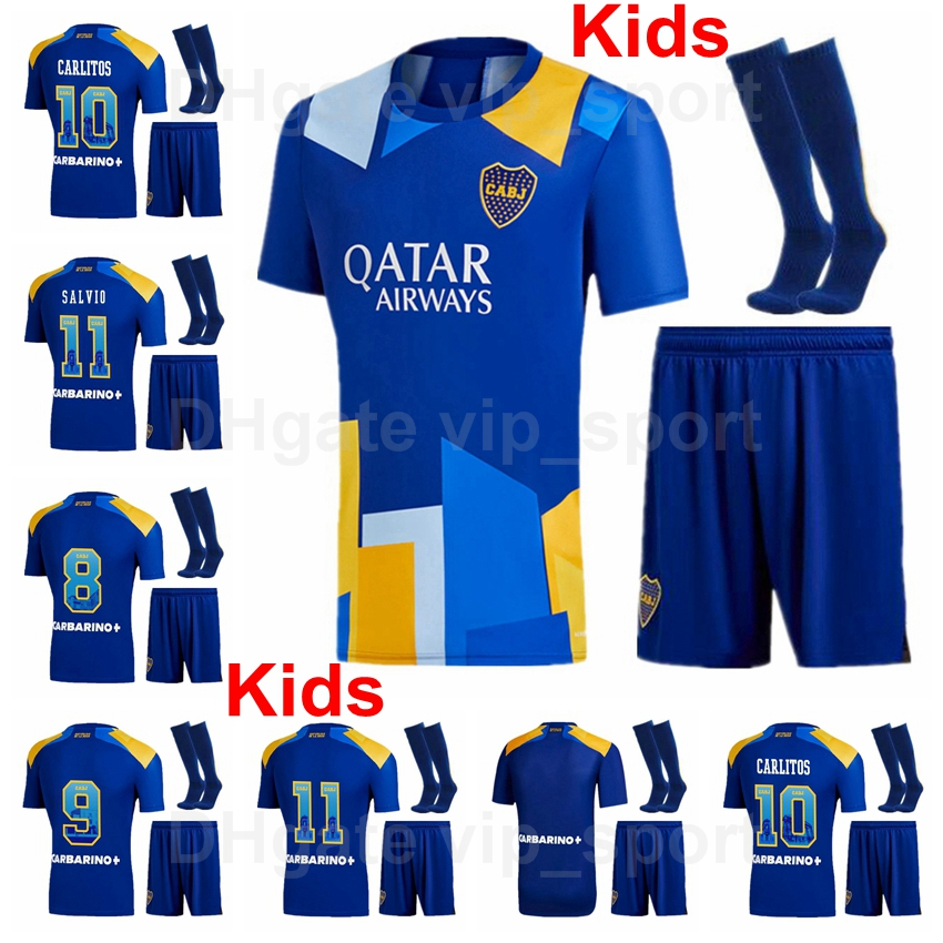 2021-2022 Kids Boca Juniors Youth Villa Soccer Jersey Socks Set Tevez Izquierdoz Maroni Cardona Fabra Medina Campuzano Andrada Zarate Zambra, Black
2021-2022 Kids Boca Juniors Youth Villa Soccer Jersey Socks Set Tevez Izquierdoz Maroni Cardona Fabra Medina Campuzano Andrada Zarate Zambra, Black