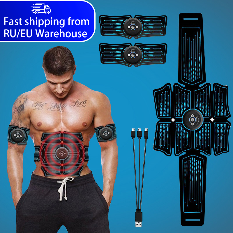 EMS Abdominal Muscle Stimulator Trainer USB Connect Abs Fitness Equipment Training Gear Muscles Electrostimulator Toner Massage
EMS Abdominal Muscle Stimulator Trainer USB Connect Abs Fitness Equipment Training Gear Muscles Electrostimulator Toner Massage