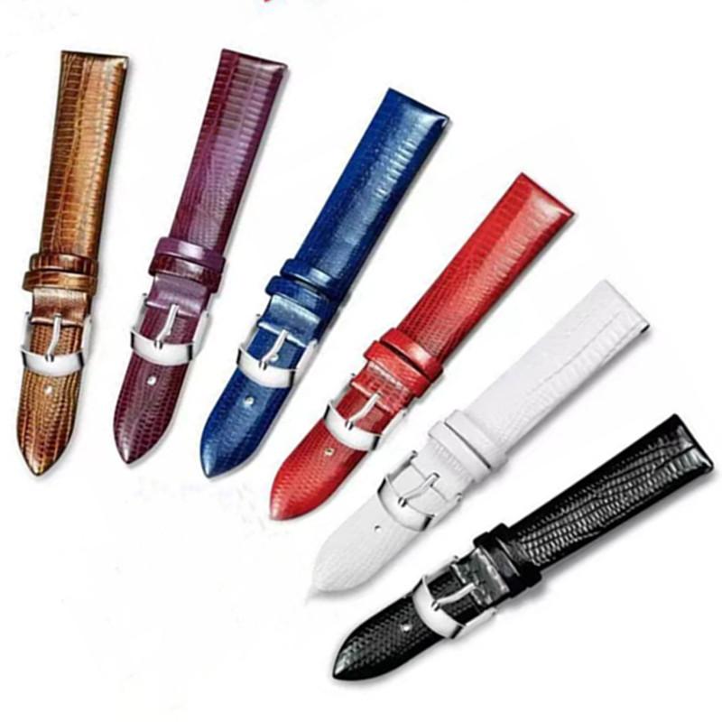 Watch Bands Band Woman Genuine Leather Straps 12mm 14mm 16mm 18mm 20mm 22mm Accessories High Quality Lizard Pattern Watchbands
Watch Bands Band Woman Genuine Leather Straps 12mm 14mm 16mm 18mm 20mm 22mm Accessories High Quality Lizard Pattern Watchbands