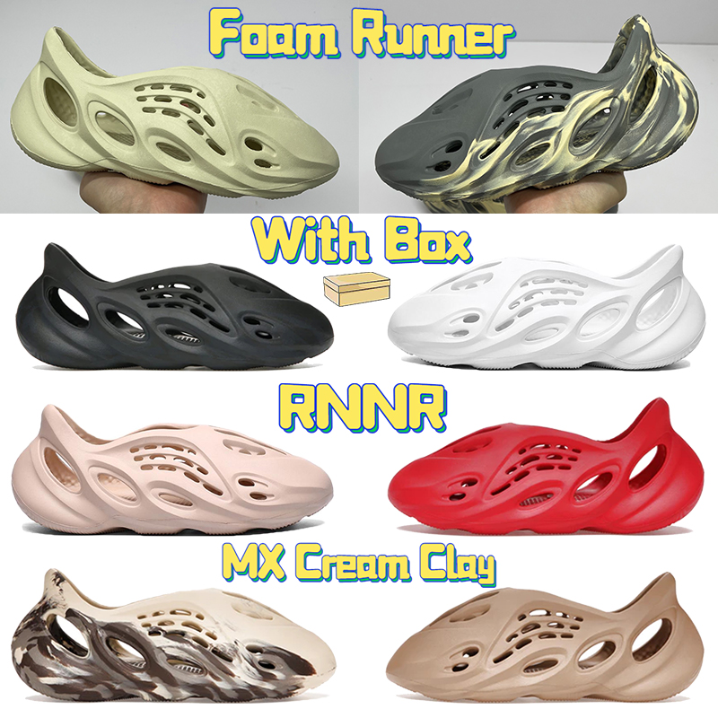 2022 With Box Foam Runner Slippers MXT Moon Gray MX Cream Clay Men Women Shoes Ochre Vermillion Mineral Blue Triple Black Slides Designer Sandals, Bubble wrap packaging
2022 With Box Foam Runner Slippers MXT Moon Gray MX Cream Clay Men Women Shoes Ochre Vermillion Mineral Blue Triple Black Slides Designer Sandals, Bubble wrap packaging