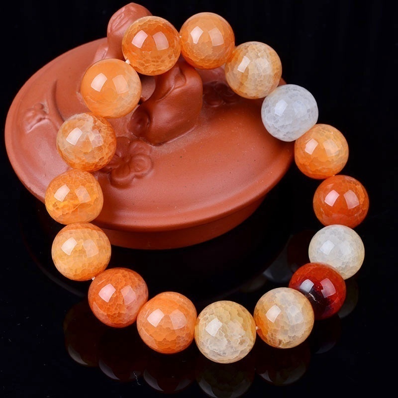 Transfer Luck 8/10/12MM Orange Beads Bracelet Natural Stone Line Elastic Bracelet Jewelry for Women Men Yoga Bracelet, Black
Transfer Luck 8/10/12MM Orange Beads Bracelet Natural Stone Line Elastic Bracelet Jewelry for Women Men Yoga Bracelet, Black