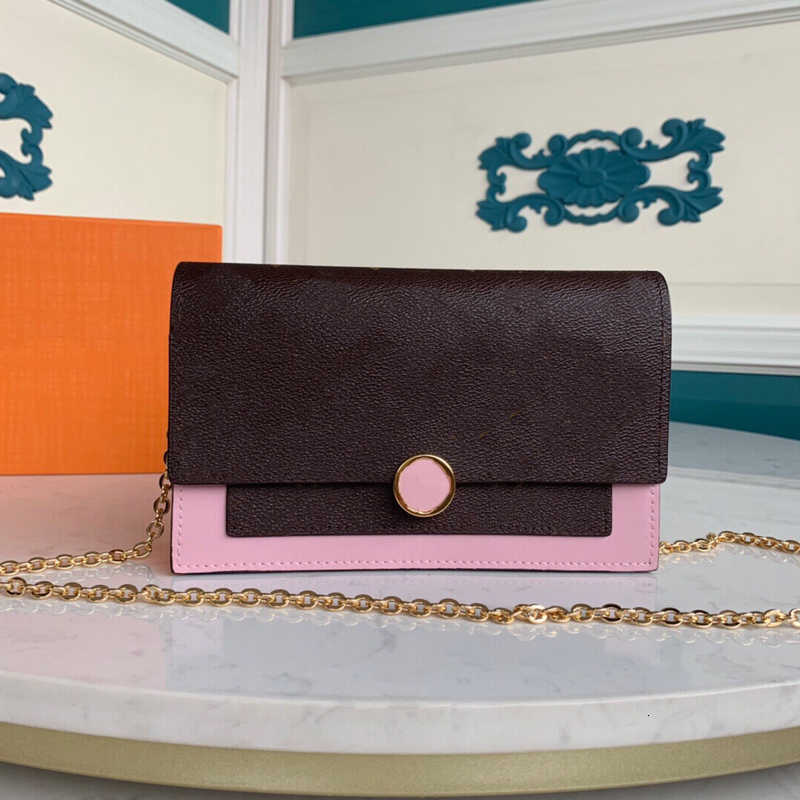 69578 Flore Chain Wallet Best Version Combine Coated Canvas with Calf Leather Flower Clasp Large for Smart Phone Crossbody or Shoulder Bag, Pink best version
69578 Flore Chain Wallet Best Version Combine Coated Canvas with Calf Leather Flower Clasp Large for Smart Phone Crossbody or Shoulder Bag, Pink best version