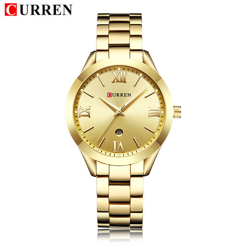 Curren Women Watches Top Brand Luxury Waterproof Gold Ladies Wrist Stainless Steel Montre Femme 210707, Rose gold
Curren Women Watches Top Brand Luxury Waterproof Gold Ladies Wrist Stainless Steel Montre Femme 210707, Rose gold