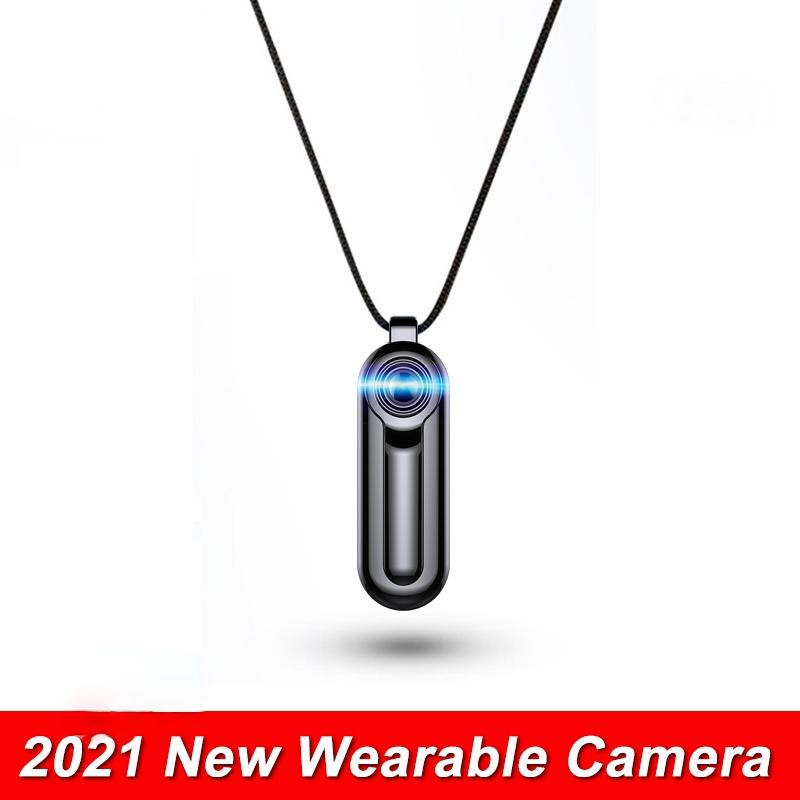Mini Cameras 2021 HD 1080P Wearable Necklace Pendant Nanny Camera Cam Audio Machine Sports DV DVR Clip Body
Mini Cameras 2021 HD 1080P Wearable Necklace Pendant Nanny Camera Cam Audio Machine Sports DV DVR Clip Body