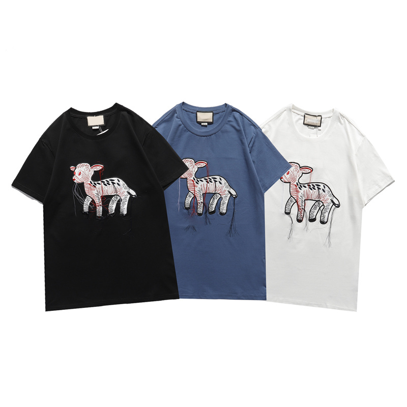 Causal Men Women T Shirts Black White Blue Fashion Deer Embroidery TShirts Short Sleeve Hip Hop Streetwear Couple Tees T-shirts DB99#, Extra postage;no ship
Causal Men Women T Shirts Black White Blue Fashion Deer Embroidery TShirts Short Sleeve Hip Hop Streetwear Couple Tees T-shirts DB99#, Extra postage;no ship