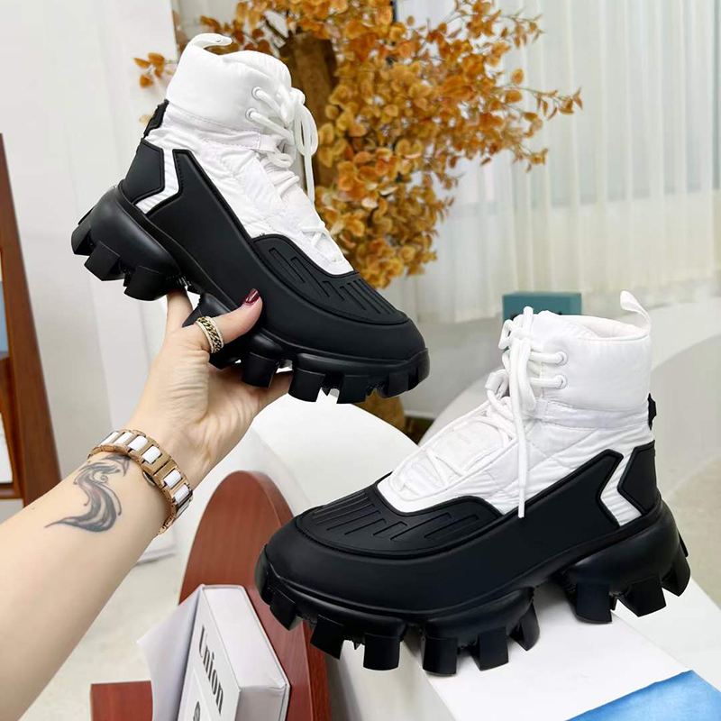 Cloudbust Thunder High-Top Couple Shoes Thick-Soled Rubber Lace-up Casual Color Blocking Trainers Sneakers with box Size 36-46 NO 338 US5-US11.5 New, Color 1
Cloudbust Thunder High-Top Couple Shoes Thick-Soled Rubber Lace-up Casual Color Blocking Trainers Sneakers with box Size 36-46 NO 338 US5-US11.5 New, Color 1