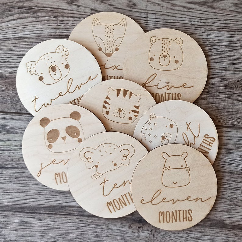 Party Supplies Wood monthly milestone Card Baby Props Newborn Photography Birthday Gifts Animals Beer Milestone Discs
Party Supplies Wood monthly milestone Card Baby Props Newborn Photography Birthday Gifts Animals Beer Milestone Discs