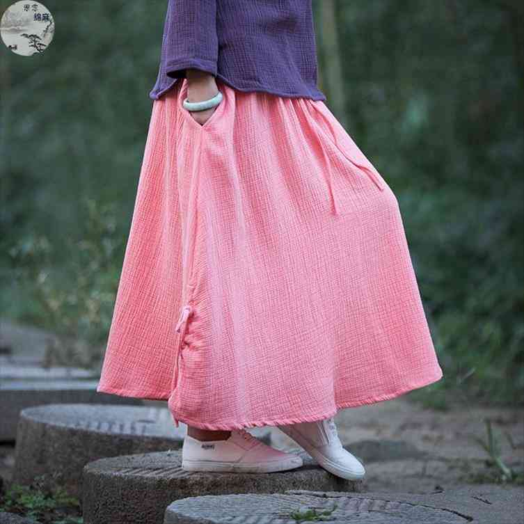 Spring Summer Women Comfortable And Soft Cotton Linen Skirts elegant Ladies Slim Elastic Waist Skirt plus Size Skirt S-5xl, Black
Spring Summer Women Comfortable And Soft Cotton Linen Skirts elegant Ladies Slim Elastic Waist Skirt plus Size Skirt S-5xl, Black
