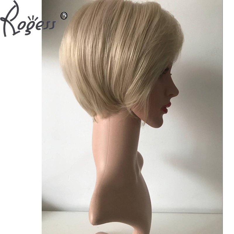 Beautiful Short Straight High Temperature Hair wig for Fashion Ladys Daily Life Cosplay