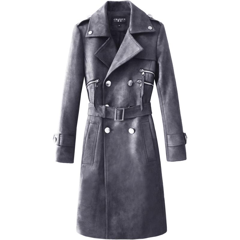 High Quality Windbreaker Trench Coat Long Jacket Men Hoodie Overcoat Giubbotto Uomo Clothing AB50FY Men' Coats, Black
High Quality Windbreaker Trench Coat Long Jacket Men Hoodie Overcoat Giubbotto Uomo Clothing AB50FY Men' Coats, Black