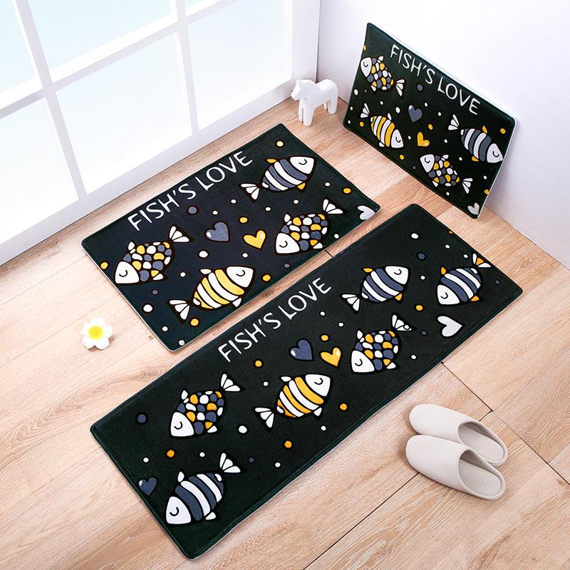 Flannel Long Floor Mat Cartoon Series Door Thicken Soft Kitchen Foot Non-slip Absorbent Bathroom Carpet Bedside Area Rug Carpets
Flannel Long Floor Mat Cartoon Series Door Thicken Soft Kitchen Foot Non-slip Absorbent Bathroom Carpet Bedside Area Rug Carpets