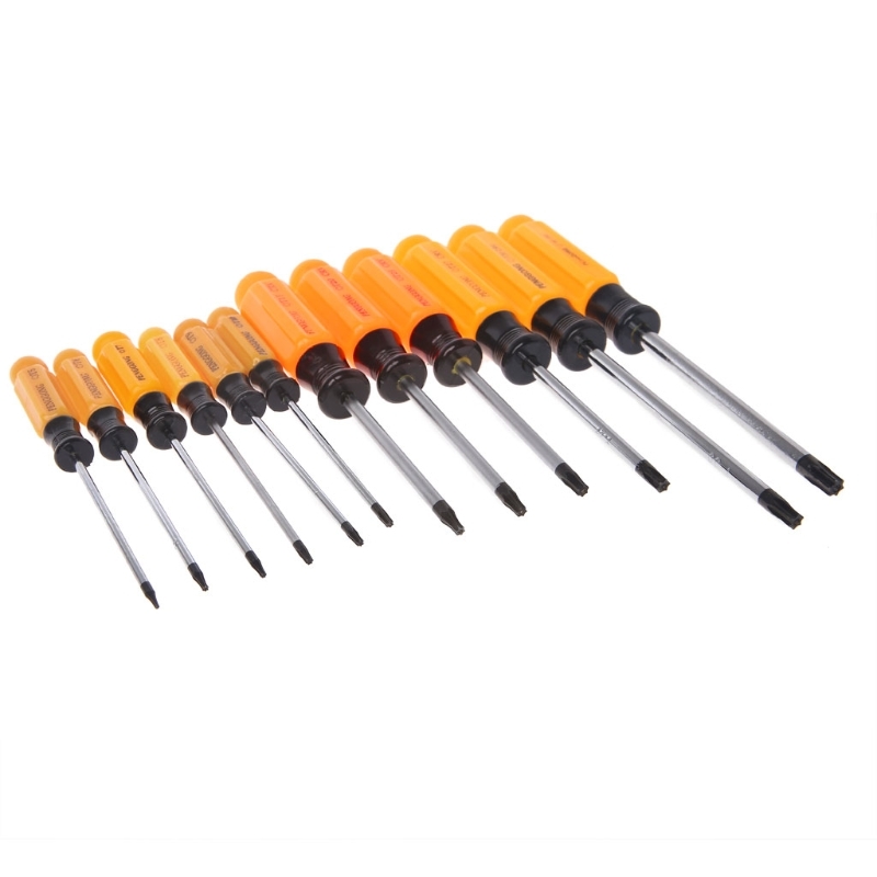 Hexagon Screwdriver Multifunctional Hand Tool Screw Repair Kit Inbus Key Set T5 T6 T7 T8 T9 T10 T15 T20 T25 t27 T30 T40