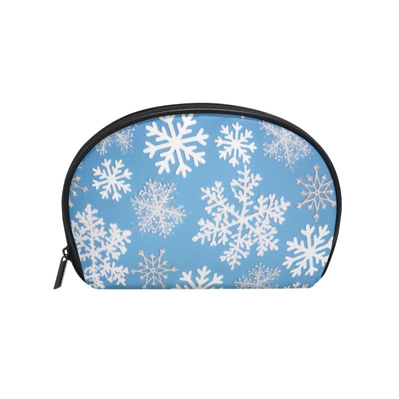 FengJu Multifuncition Shell Cosmetic Bag Purse Half Moon Hanging Travel Toiletry Pouch For Girls Woman White Snowflake Bags & Cases
FengJu Multifuncition Shell Cosmetic Bag Purse Half Moon Hanging Travel Toiletry Pouch For Girls Woman White Snowflake Bags & Cases