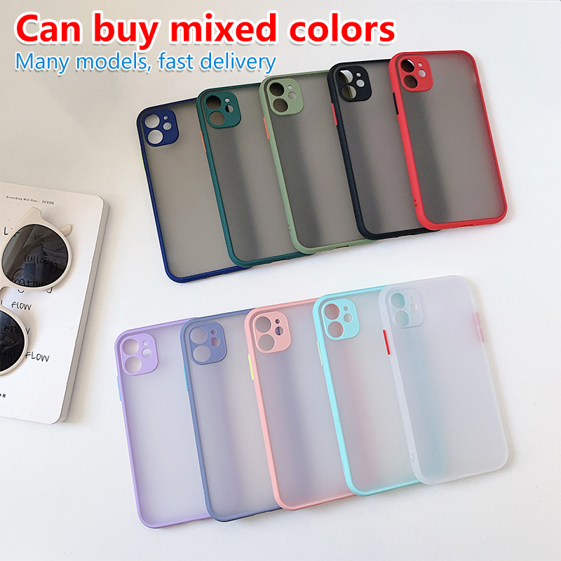 iPhone 12 11 Cell Phone Cases transparent matte contrast color skin feel soft TPU case suitable for Pro Max XS XR X fashion trend, White
iPhone 12 11 Cell Phone Cases transparent matte contrast color skin feel soft TPU case suitable for Pro Max XS XR X fashion trend, White
