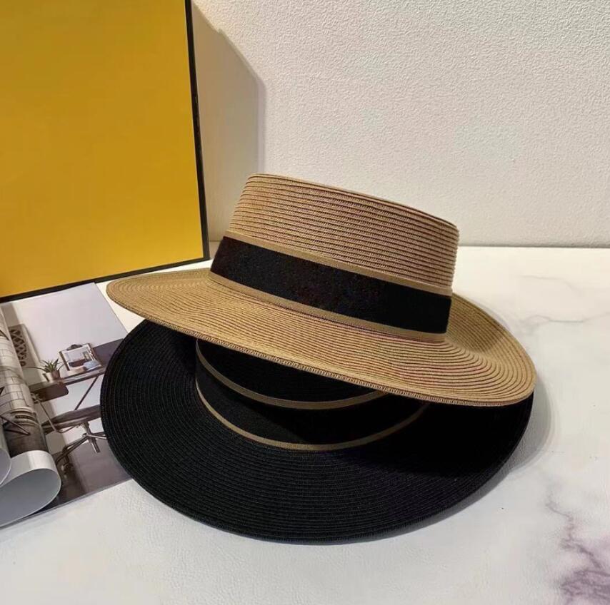 Fashion-Woven Wide-brimmed Hat Metal Fashion Wide Cap Parent-child Flat-top Visor Woven Straw Hats, Brown
Fashion-Woven Wide-brimmed Hat Metal Fashion Wide Cap Parent-child Flat-top Visor Woven Straw Hats, Brown