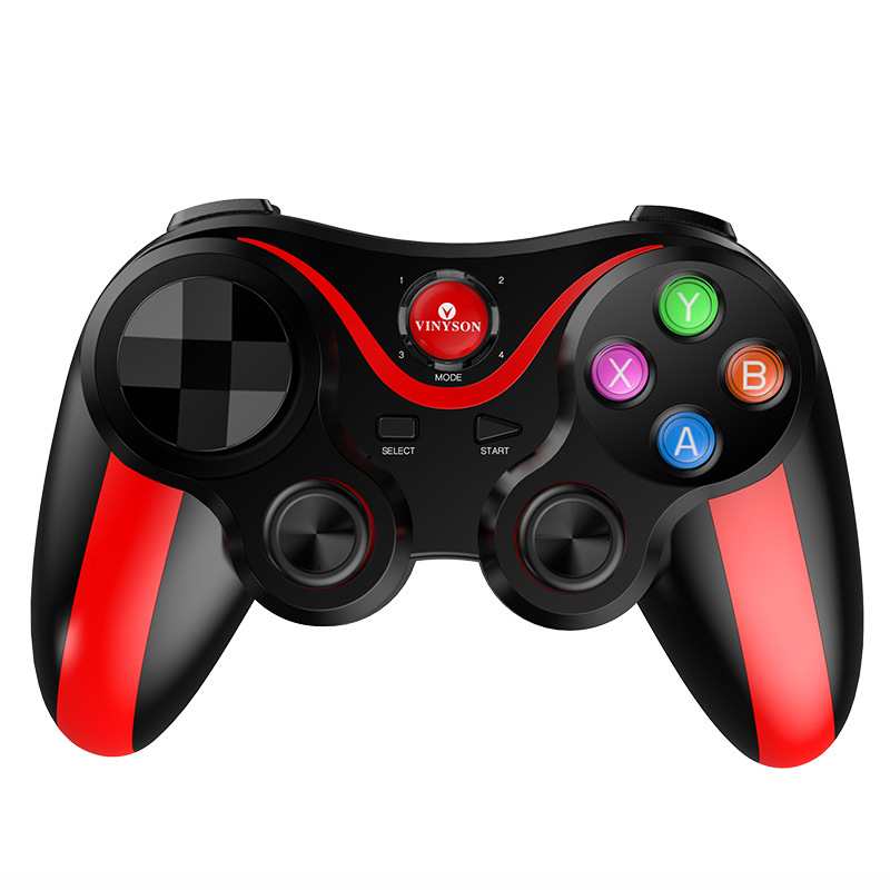 Wireless Mobile Game Controller Bluetooth-compatible Gamepad and Thumbsticks For Mobile Phone Tablet TV Box Holder