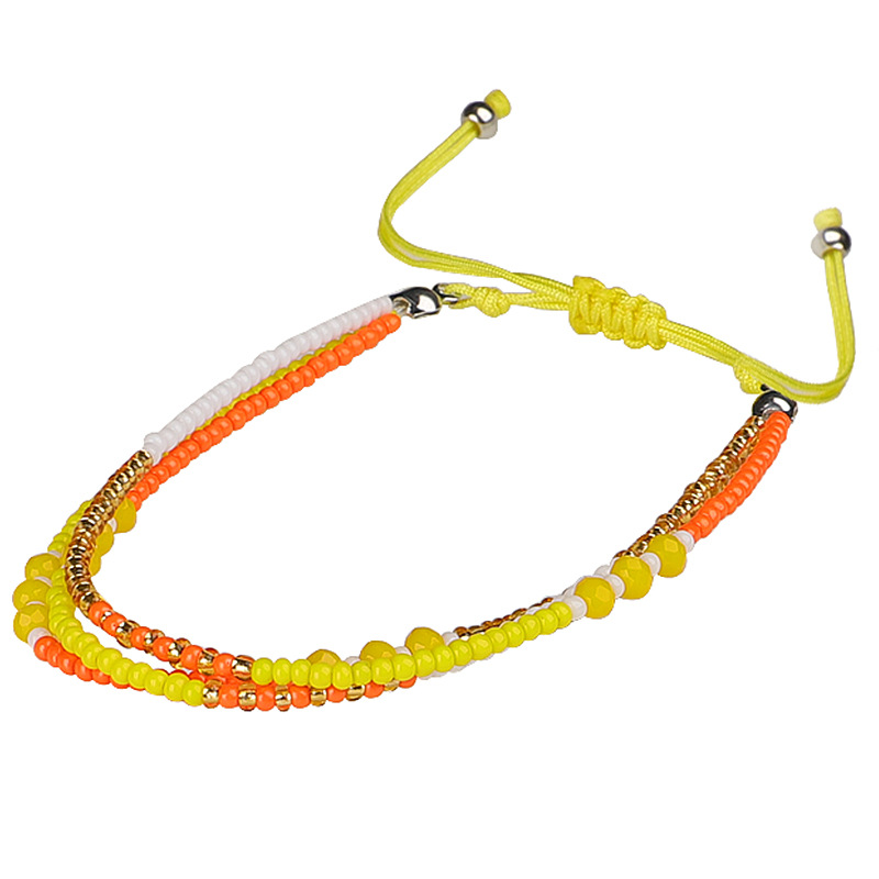 Colorful Crystal Rice Beads Strands Bracelet Jewelry for Women Gift