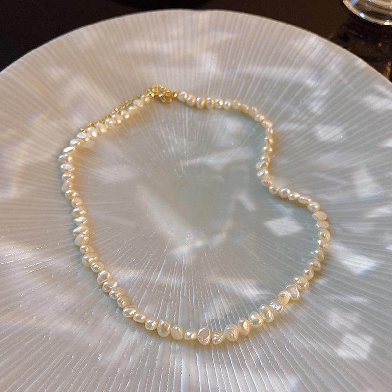 Chokers Origin Summer Temperament Baroque Irregular Freshwater Pearl Necklace For Women Beaded Sweet Wedding Jewellery
Chokers Origin Summer Temperament Baroque Irregular Freshwater Pearl Necklace For Women Beaded Sweet Wedding Jewellery