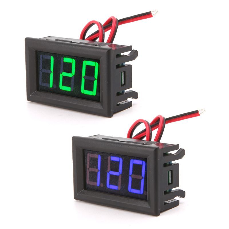 1 Pc Ac 70-500V Digital Led Display Panel 2 Wired Voltage Test Meter Voltage