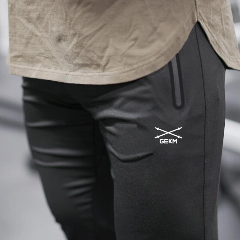 Joggers Pants Men Running Jogging Sweatpants Bodybuilding Training Cotton Sport Gym Fitness Trousers Sportswear Men's