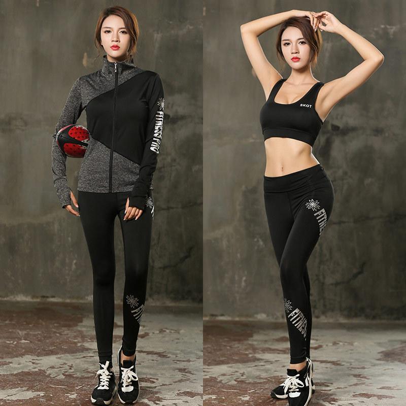 Women Yoga Set Autumn Quickly Dry Elastic Jacket+vest++pant Running Jogging Fitness Gym Workout Sportswear Tracksuit Outfits, White;red
Women Yoga Set Autumn Quickly Dry Elastic Jacket+vest++pant Running Jogging Fitness Gym Workout Sportswear Tracksuit Outfits, White;red