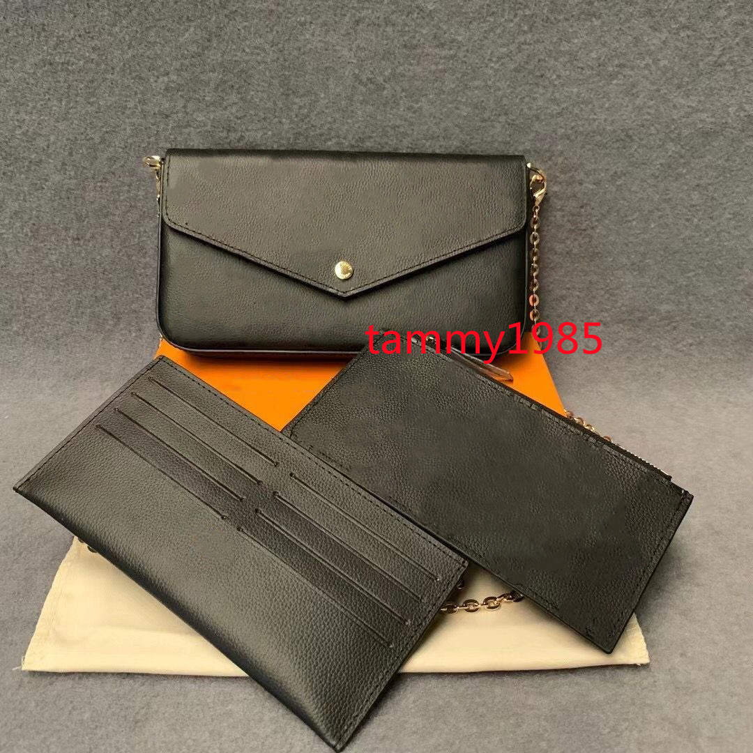 Print Mobile phone bag wallet three-piece, Black Embossing wallets three-in-one chain single shoulder Messenger detachable purses and Box L0987, Red
Print Mobile phone bag wallet three-piece, Black Embossing wallets three-in-one chain single shoulder Messenger detachable purses and Box L0987, Red