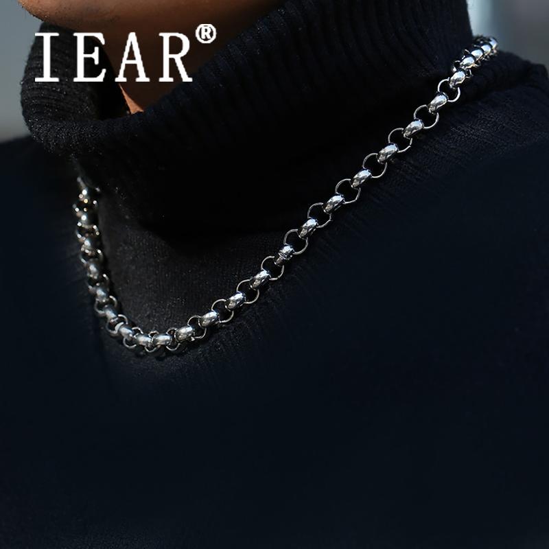Chains IEAR Fashion Necklace Men Trendy Simple Stainless Steel Chain Jewelry Gift, Silver
Chains IEAR Fashion Necklace Men Trendy Simple Stainless Steel Chain Jewelry Gift, Silver