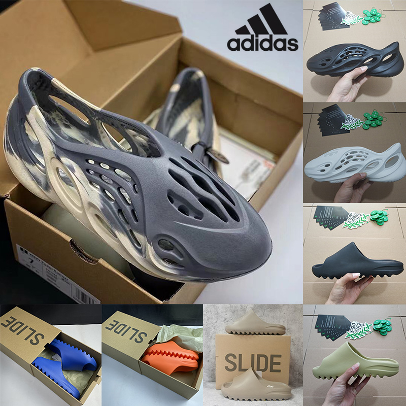 Yeezys Slides Mens Slippers Kanye West Designer Slipper Resin Pure Sand Foam Runner Moon Grey Triple Black Bone Summer Sandals With Box Size 36-47 Sliders, Sandals-sand
Yeezys Slides Mens Slippers Kanye West Designer Slipper Resin Pure Sand Foam Runner Moon Grey Triple Black Bone Summer Sandals With Box Size 36-47 Sliders, Sandals-sand