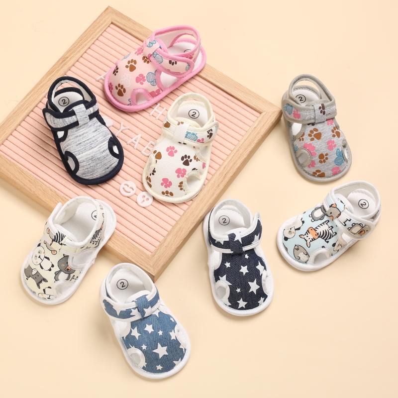 First Walkers Prewalker Baby Summer Cartoon Cute Print Casual Sandals 0-18 Months Bed Shoes Soft And Comfortable Toddler 
First Walkers Prewalker Baby Summer Cartoon Cute Print Casual Sandals 0-18 Months Bed Shoes Soft And Comfortable Toddler