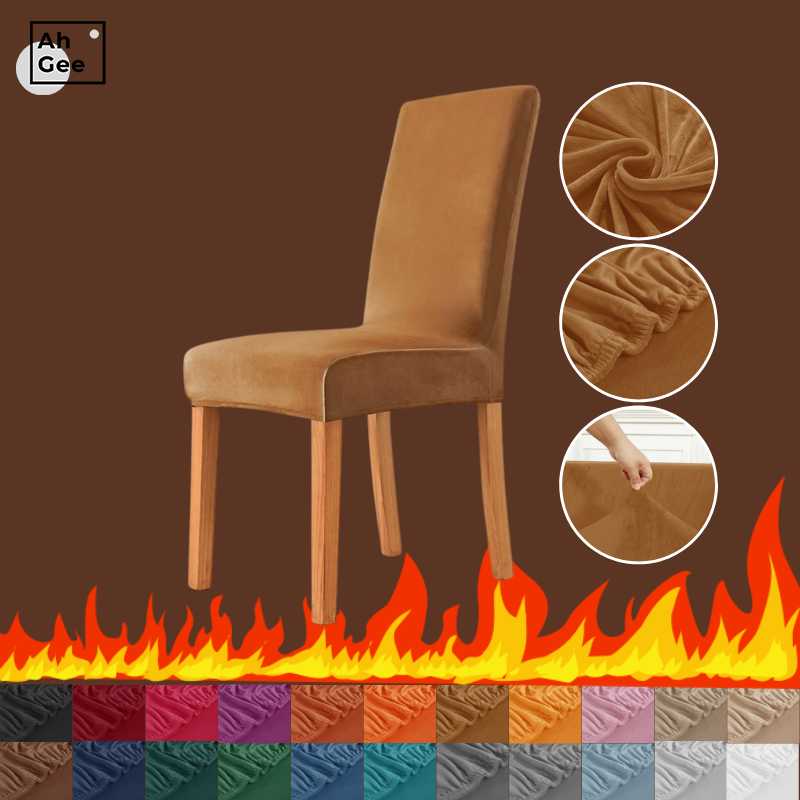 Velvet Chair Covers Dinner Room Set Of 6 Sofa Chaise Longue Solid Color Cover Elastic Slipcover Stretch
Velvet Chair Covers Dinner Room Set Of 6 Sofa Chaise Longue Solid Color Cover Elastic Slipcover Stretch