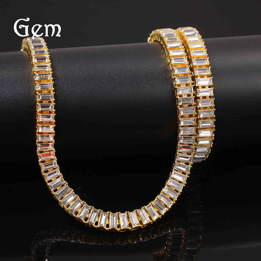 18k row diamond zircon jewelry fashion single necklace alternative trapeze 7-24inches men's hip hop accessories, Black
18k row diamond zircon jewelry fashion single necklace alternative trapeze 7-24inches men's hip hop accessories, Black
