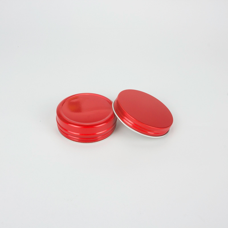 60G/ ML 2 OZ Aluminum Tin Jars Cosmetic Containers Round Tin Cans with Screw Cap Lid for DIY Crafts, Cosmetics, Candle, Travel Storage