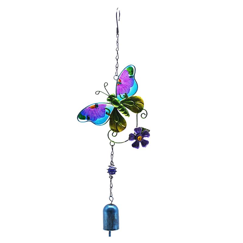 3D Butterfly Wind Chime Iron Diamond Glass Crafts Three-Dimensional ZAKKA Creative Metal Painted Ornament Garden Decor Decorative Objects
3D Butterfly Wind Chime Iron Diamond Glass Crafts Three-Dimensional ZAKKA Creative Metal Painted Ornament Garden Decor Decorative Objects