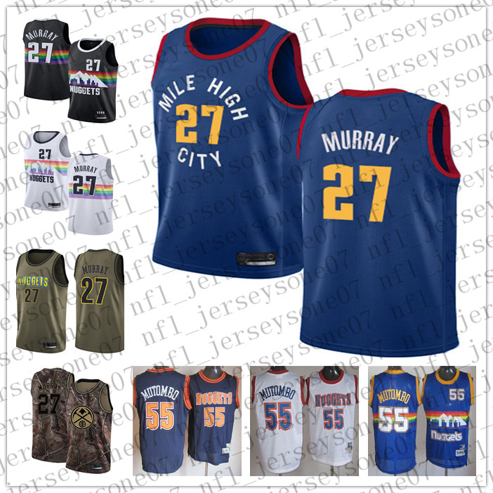 2021 Custom Denver Nuggetss Mens women youth 27 Jamal Murray 55 Dikembe Mutombo blue navy Throwback Basketball jersey, Black
2021 Custom Denver Nuggetss Mens women youth 27 Jamal Murray 55 Dikembe Mutombo blue navy Throwback Basketball jersey, Black