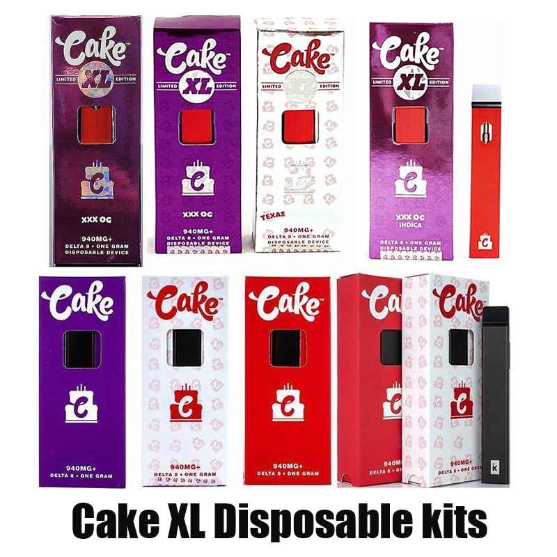Cake XL Delta 8 Disposable Starter Kit E cigarettes Device Full Gram (1ml) Capacity Empty Pod Rechargable Vape Pen 280mAh Battery For thick oil vs Bar Plus XXL 
Cake XL Delta 8 Disposable Starter Kit E cigarettes Device Full Gram (1ml) Capacity Empty Pod Rechargable Vape Pen 280mAh Battery For thick oil vs Bar Plus XXL
