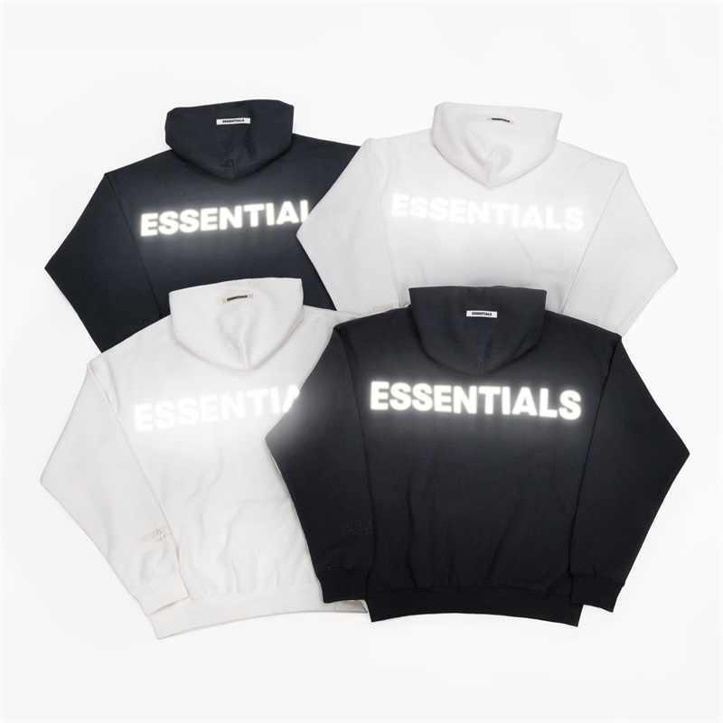 Feel of God fog double thread essentials back letter reflective sweater men's high street Hoodie, Black
Feel of God fog double thread essentials back letter reflective sweater men's high street Hoodie, Black