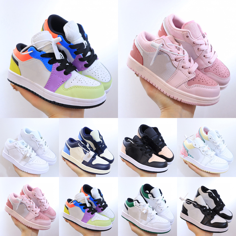 Designers Jumpman 1 Kids Outdoor shoes Youth 1s Hook Loop Elastic band Toddlers Royal Scotts Obsidian Chicago Low Running shoes Infant Big Boys Girls Sneakers, As shown 10
Designers Jumpman 1 Kids Outdoor shoes Youth 1s Hook Loop Elastic band Toddlers Royal Scotts Obsidian Chicago Low Running shoes Infant Big Boys Girls Sneakers, As shown 10
