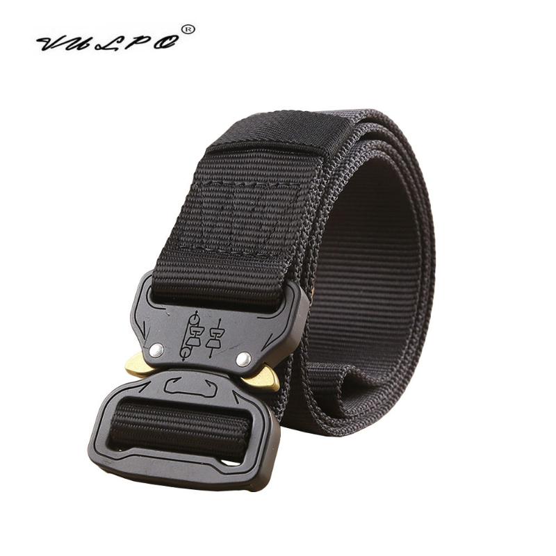 High Quality Tactical Belt Thicken Metal Buckle Nylon Belts Heavy Duty Molle Carry Survival Waist Support, Black;gray
High Quality Tactical Belt Thicken Metal Buckle Nylon Belts Heavy Duty Molle Carry Survival Waist Support, Black;gray