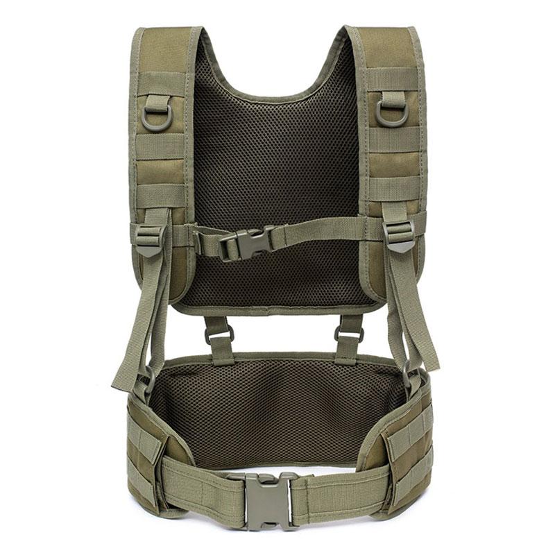 Tactical Belt Outdoor Army Men Combat Suspender Waist Hunting War Battle Support Gear Adjustable, Black;gray
Tactical Belt Outdoor Army Men Combat Suspender Waist Hunting War Battle Support Gear Adjustable, Black;gray