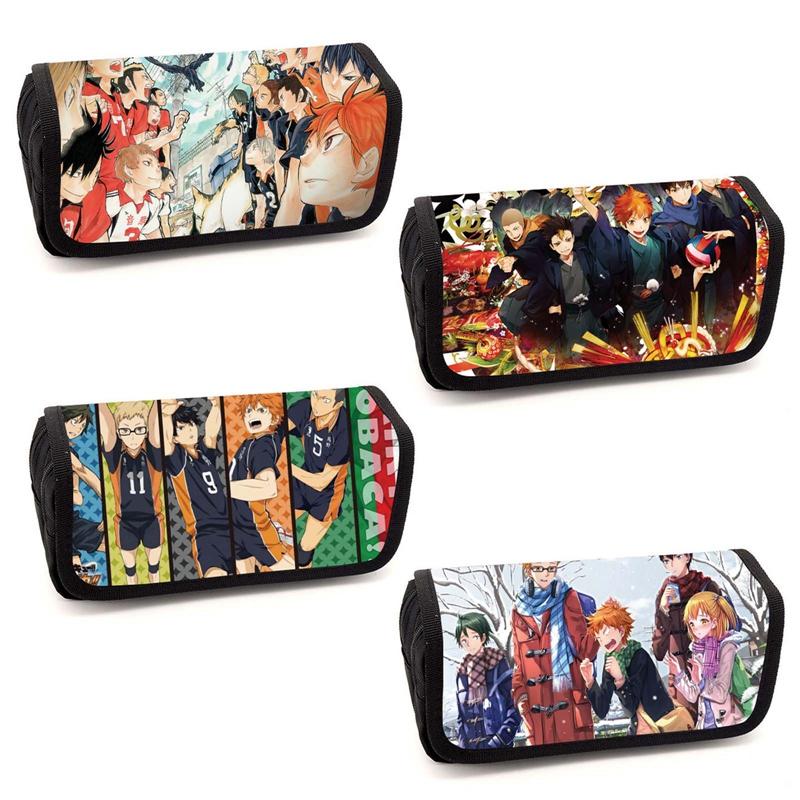 Anime Haikyuu!! Pencil Bag Multi-layer Large Capacity Zipper Case Colorful Manga Figures Printed Stationery Storage Box Bags
Anime Haikyuu!! Pencil Bag Multi-layer Large Capacity Zipper Case Colorful Manga Figures Printed Stationery Storage Box Bags