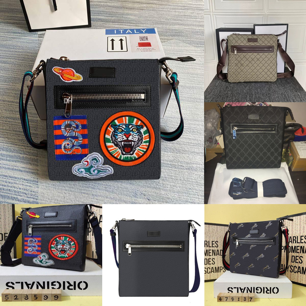 Classic Top quality designers men shoulder bags fashion letters womens crossbody Genuine leather mens messenger bag