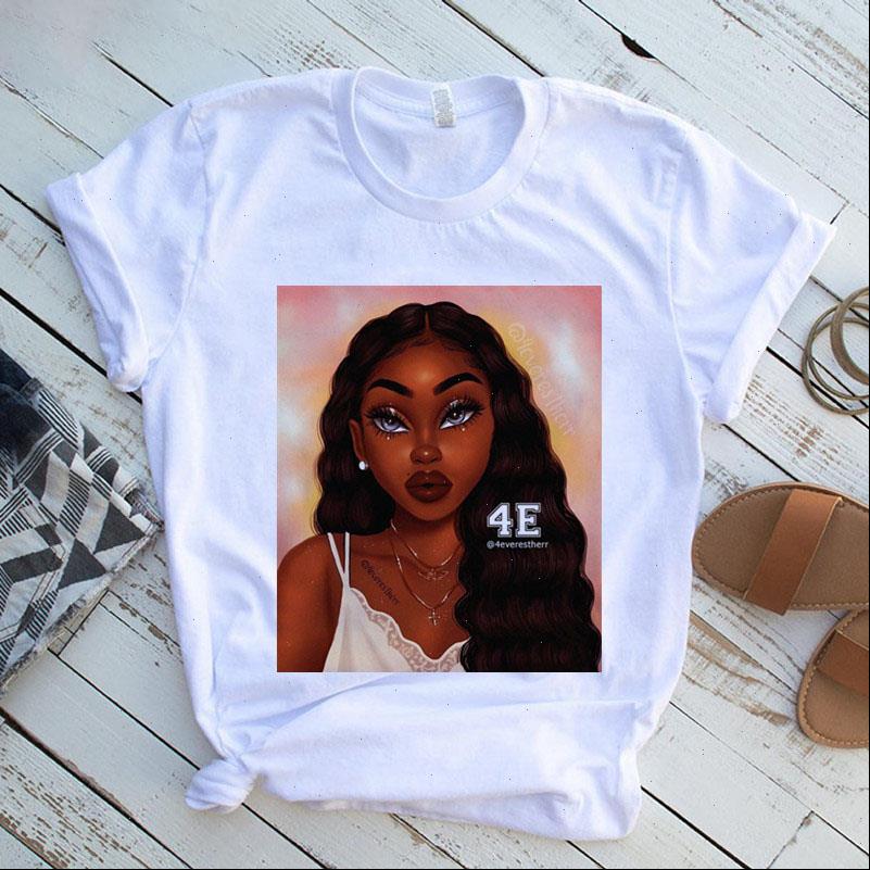 Curly Women Tops girl black T shirt Harajuku graphic female casual summer Drop, White
Curly Women Tops girl black T shirt Harajuku graphic female casual summer Drop, White