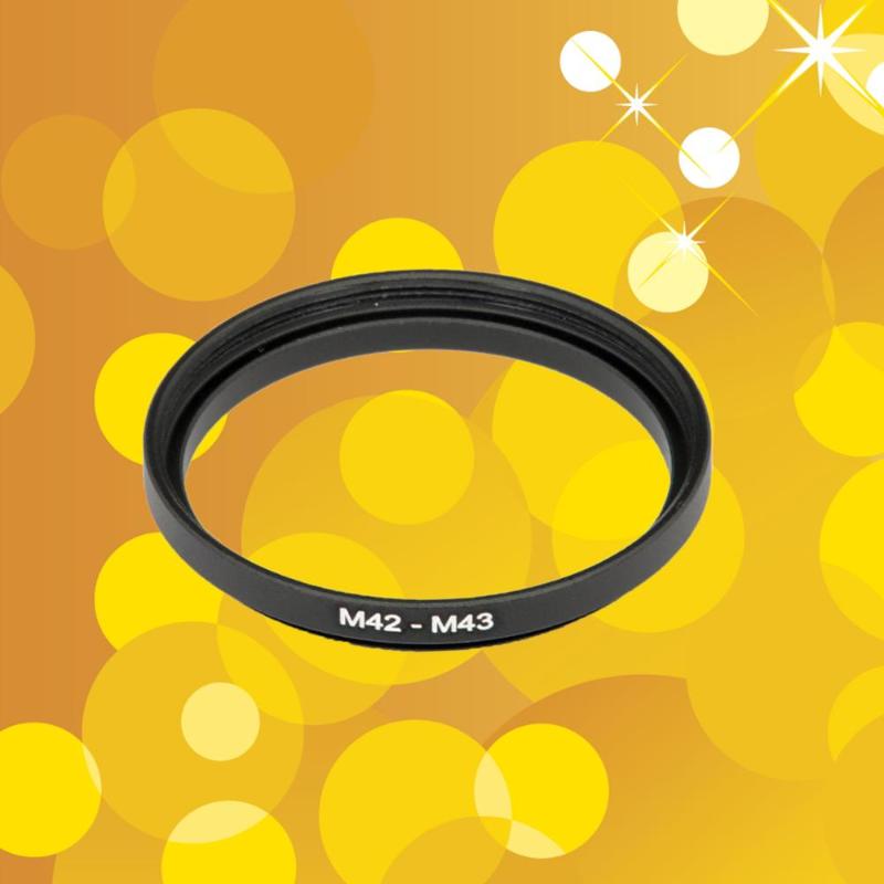 Lens Adapters & Mounts M42 (42mm 1mm Thread Pitch) To M43 (43mm 0.75mm M42-M43 Mm Male Female Coupling Ring Adapter For Filter
Lens Adapters & Mounts M42 (42mm 1mm Thread Pitch) To M43 (43mm 0.75mm M42-M43 Mm Male Female Coupling Ring Adapter For Filter