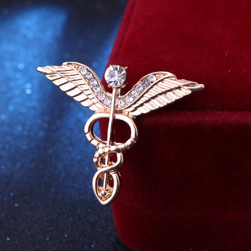 Pins, Brooches Personality Angel Brooch Snake Corsage Fashion Pin For Gift