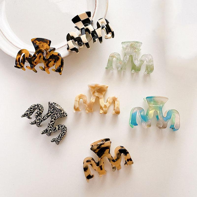 Hair Clips & Barrettes 6CM Claw Trumpet M Shape Girls Dish Catch Hollow Tortoiseshell Leopard Acetate Clip For Women Accessories, Golden;silver
Hair Clips & Barrettes 6CM Claw Trumpet M Shape Girls Dish Catch Hollow Tortoiseshell Leopard Acetate Clip For Women Accessories, Golden;silver