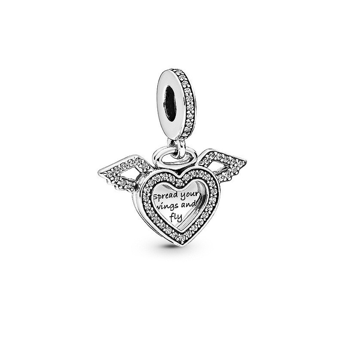 S925 Designer Jewelry Silver Bracelet Charm Bead fit Angel Wing Carousel Slide Bracelets Beads Charms Beaded Murano