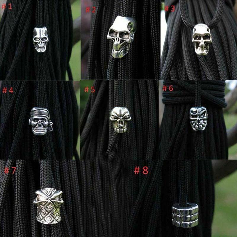 Pcs Outdoor Ornaments Beads Metal Charms Skull For Paracord Bracelet Braided Part DIY Pendant Buckle Knife Lanyards Decoration Gadgets
Pcs Outdoor Ornaments Beads Metal Charms Skull For Paracord Bracelet Braided Part DIY Pendant Buckle Knife Lanyards Decoration Gadgets