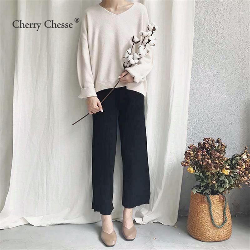 Women's Pants & Capris Cherry Chesse Sweet Women Knitted Drawstring Elastic Waist Split Trousers Female Autumn Sexy, Black;white
Women's Pants & Capris Cherry Chesse Sweet Women Knitted Drawstring Elastic Waist Split Trousers Female Autumn Sexy, Black;white