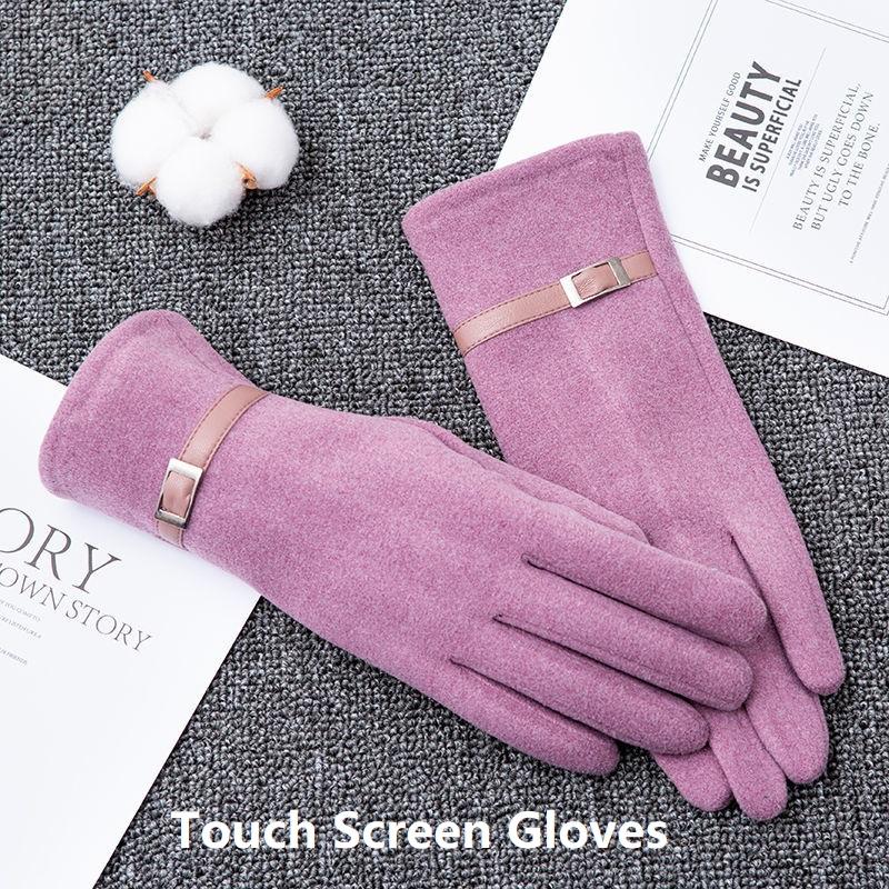 Five Fingers Gloves Winter Suede For Women 2021 Plus Velvet Touch Screen Outdoor Windproof Thermal Cycling The Cold Purple, Blue;gray
Five Fingers Gloves Winter Suede For Women 2021 Plus Velvet Touch Screen Outdoor Windproof Thermal Cycling The Cold Purple, Blue;gray