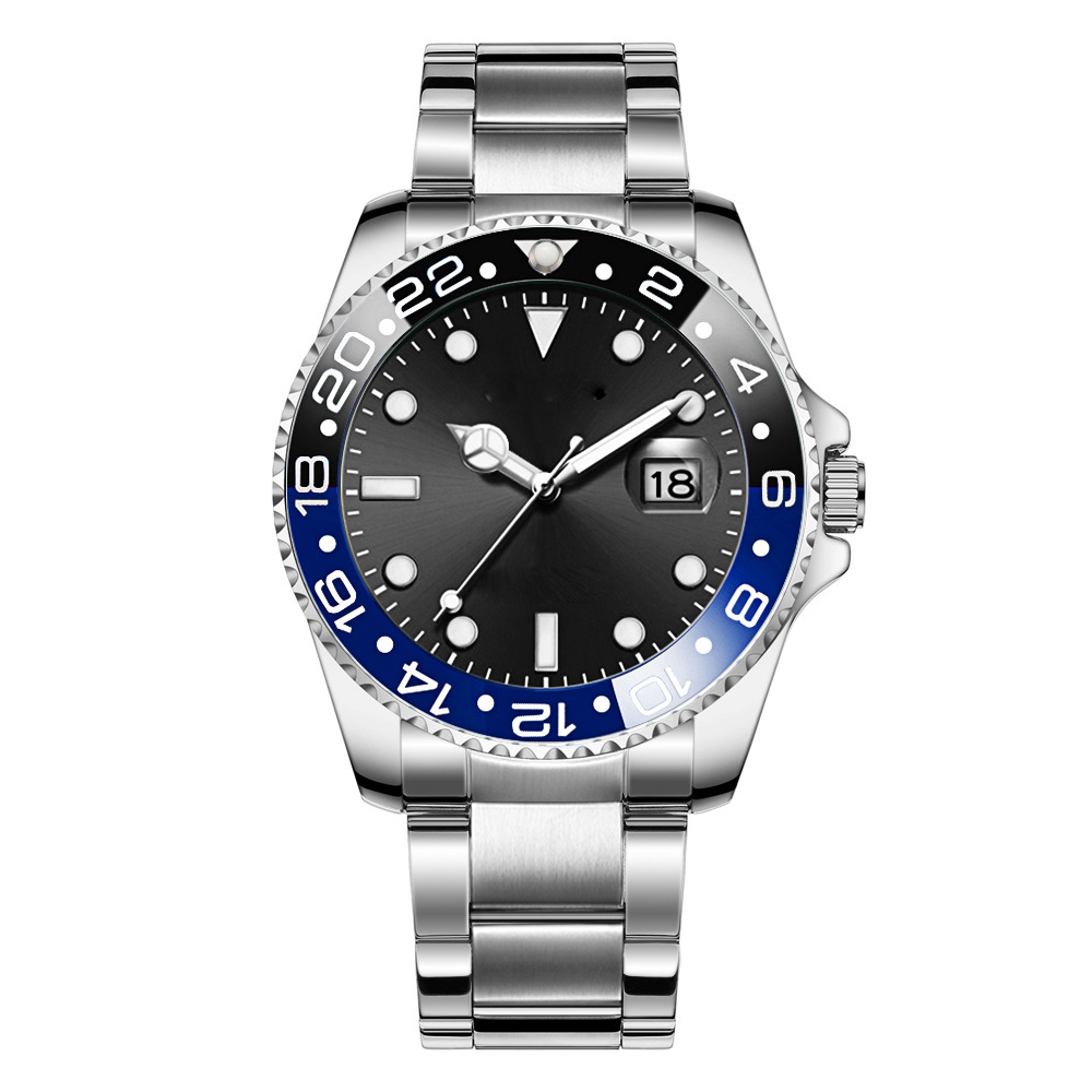 U1 AAA+ Quality Ceramic Bezel Mens watches Quartz movement Chronograph Watch Luminous Sapphire Waterproof Sports Self-wind Fashion Wristwatches Gift, Slivery;brown
U1 AAA+ Quality Ceramic Bezel Mens watches Quartz movement Chronograph Watch Luminous Sapphire Waterproof Sports Self-wind Fashion Wristwatches Gift, Slivery;brown
